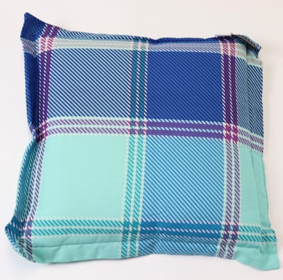 Madison zitkussen Hocker 43x43 cm Lucy blue