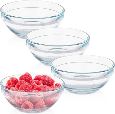 Kommen Set Glas 275 ml 4 stuks - Kom - Schalen - Schaaltje - Kommetje - Schaal