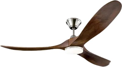 Livano Plafondventilator - Met Verlichting - Plafond Ventilator - Met Lamp - Plafonniere Met Ventilator - Met Licht - Stijl B - 150cm