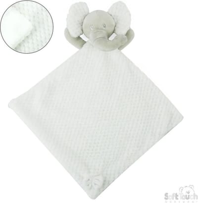 Soft Touch Knuffeldoekje Elephant 30 Cm Polyester Wit