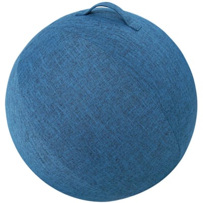 55cm 65cm 75cm Katoen+Linnen Beschermende Yogabalhoes Oefenbal Bescherming Huidwikkel Accessoire donkerblauwe kleur