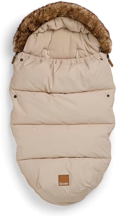 Baby Voetenzak - Slaapzak Kinderwagen - Warm Blijven - Wind- en Waterafstotend - 97 x 52 cm - Khaki