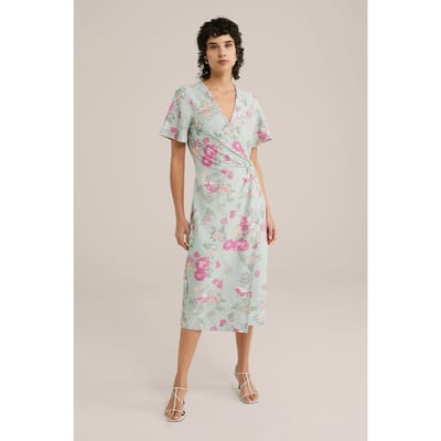 WE Fashion Dress Mid Length Mint Green Taglia: XS | Abiti Midi Outlet | Donna | Ciano