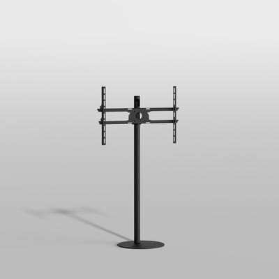 TV vloerstatief Gate 120 Design Tv standaard Trendy Zwart Staal 19-40” - VESA 600x400
