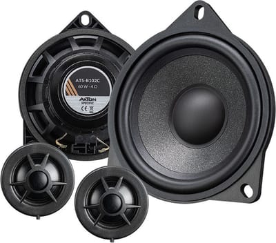 Axton ATS-B102C - Autospeakers - Pasklare luidsprekers BMW - 10cm 2weg composet - Custom fit