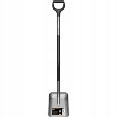 Fiskars Ergonomic - Schep - Boriumstaal - 132 cm - Grijs/Zwart