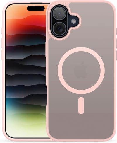 Dux Ducis - Telefoon hoesje geschikt voor de Apple iPhone 16 - Back Cover - Yind Serie - Lichtroze