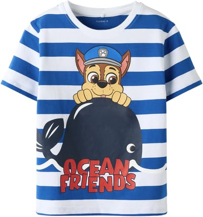 NAME IT - NMMMILAN PAW SS NREG TOP BOX CPLG - Jongens - T-shirts