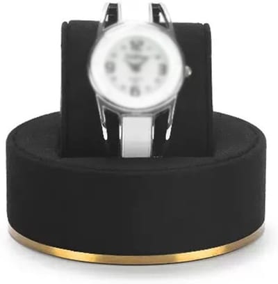 Sieradenstandaard - Armband display - Winkelpresentatie - Krasvrij fluweel - 1 stuk - Zwart