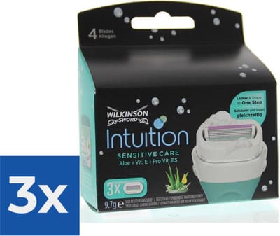 Wilk intuiti.dry skin mes sens 3 st - Voordeelverpakking 3 stuks