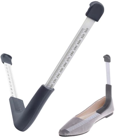 Store_8 - Schoenmeter - Nauwkeurige schoenmaatmeter - Geschikt voor kinderen en volwassenen - Grijs - Maatbepaling - Ideaal voor schoenen - Handig ...