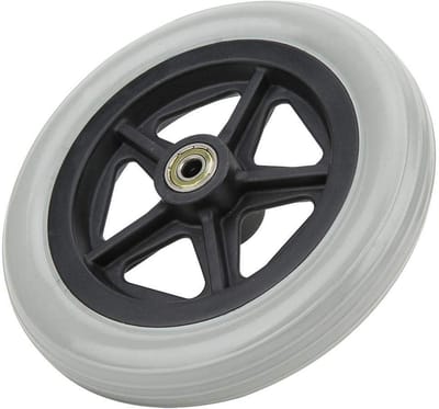 Duurzame 7 Inch Rolstoel Voorwielen - Slijtvast en Antislip