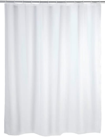 Unyqoos® Wit Douchegordijn Waterdicht en Onderhoudsvriendelijk voor Douche en Badkuip 180 x 200 cm met Ringen