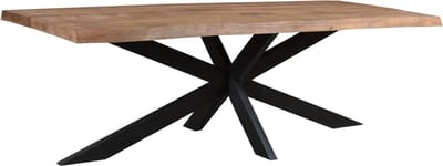 Brix - Bruine Eetkamertafel - 160 cm - Mangohout