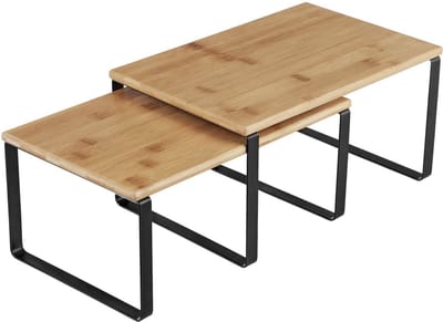 SensaHome - Keuken Organizer - Bureau/ Aanrecht Organizer - Keukenrek/Kruidenrek/Badkamer Organizer - Set van 2 - Zwart
