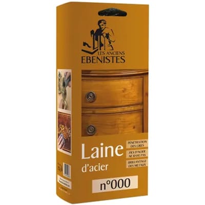 Les Anciens Ebénistes Staalwol N°000 150gr