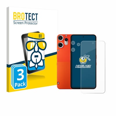 Screenprotector 3 Stuks voor Nothing CMF Phone 2 Pro (Voor+Camera) Beschermglas transparant