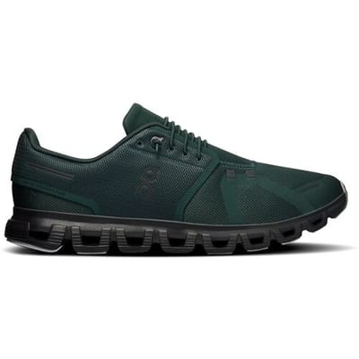 ON Running Cloud 6 - Heren Sneakers Sport Schoenen Evergreen-Glacier 3MF10070968 , Maat: EU 41 US 8