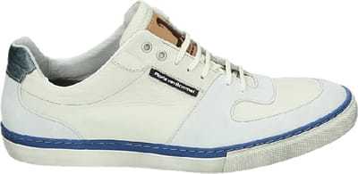 Clarks - TORHILL LO - Vrije tijdsschoenenHeren veterschoenHeren sneakersCasual - Kleur: Wit/beige - Maat: 42.5