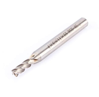 By shayne schachtfrees - freeskop - Hoogwaardig snijden - 4 mm - Precisie freesgereedschap - Geschikt voor metaalbewerking - 4 snijranden