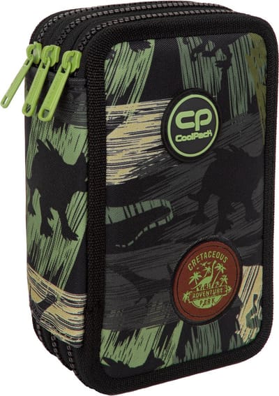 CoolPack - Pennenzak - Pennenetui - pennenetui met accessoires - 3 vakken - Adventure Park-uitrusting