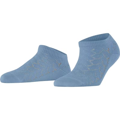 FALKE Family Special Edition duurzaam huidvriendelijk katoen Korte sokken dames blauw - maat 35-38