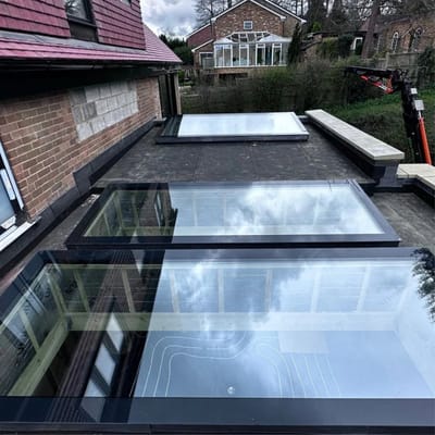 Lichtkoepel 30x30 cm – Triple Glas HR+++ – Daklicht voor Plat Dak – UV-werend – Geluidsisolerend