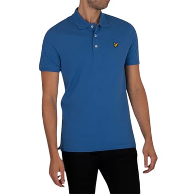 Lyle & Scott Heren Polo Shirt Korte Mouwen Zomer Golf T-Shirt Katoen Jersey Sport