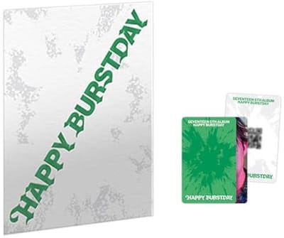 5th Album HAPPY BURSTDAY Card Holder met QR Card, Pin Badges en Extra Fotokaarten