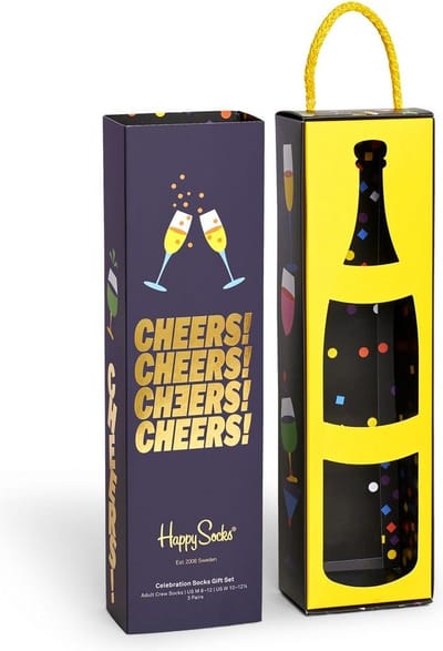 Happy Socks - 3-pack Celebrations Gift Set Mt 36-40