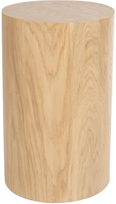 Zuiver Silo Bijzettafel/ Pilaar 32 cm Hout Naturel