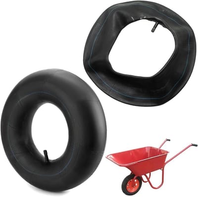 Set van 2 Binnenbanden voor Tuinwagens en Handkarren, Geschikt voor 4.80/4.00-8, Vervangingsbuizen voor E-Scooters en Fietsen