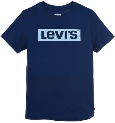 Levi´s ® Kids Graphic T-shirt Met Korte Mouwen Blauw 4 Years Kinderen