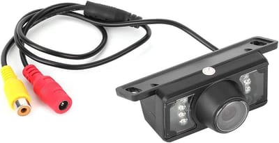 Achteruitrijcamera - Parkeermonitor - Veilig Parkeren - LED Nachtzicht - 12.1 x 7.9 cm - Zwart
