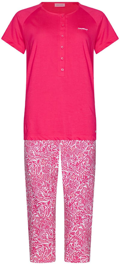 Pastunette - Pyjama - Paradise Pink - Organisch Katoen - Roze - Maat 36
