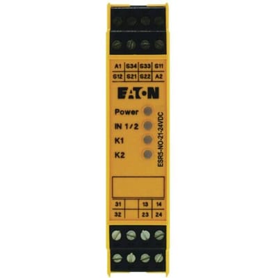 Eaton ESR5-NO-21-24VDC Veiligheidsrelais Voedingsspanning (num): 24 V/DC (b x h x d) 22.5 x 99 x 114.5 mm 1 stuk(s)