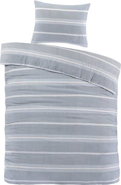 Day Dream Seefeld - Flanel - Dekbedovertrek - Eenpersoons - 140x200/220 cm - Blauw