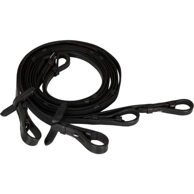 Dubbele paardenteugels met antislip handvat Imperial Riding