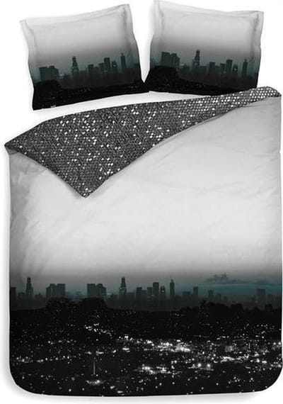 Heckett & Lane Annie - Dekbedovertrek - Lits-jumeaux - 260x200/220 cm - Sky Emerald