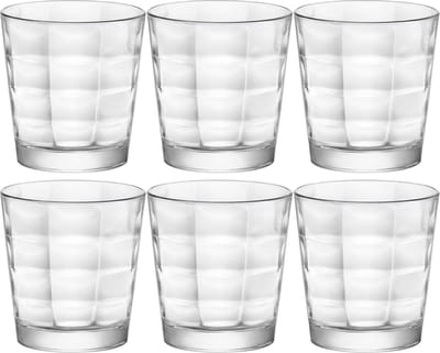 Bormioli Rocco Drinkglazen - 6x stuks - transparant - 240 ml - waterglazen