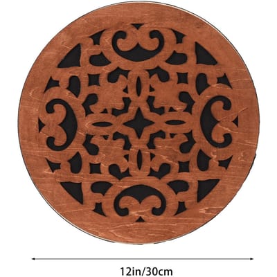 Oceaan Trommel Etnisch Percussie-instrument Onomatopoeische Muziek Draagbare Handtrommel Instrument Watergeluid Berken Houten Trommel 12-inch