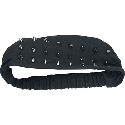 Black Premium by EMP Hoofdband - Essential - Haarband met studs - voor Vrouwen - zwart