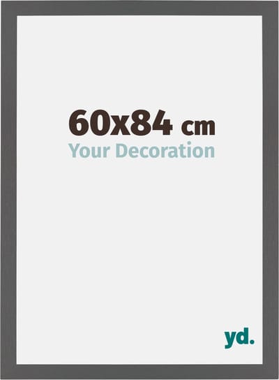 Your Decoration - Fotolijst 60x84 cm - MDF - Antraciet - Mura