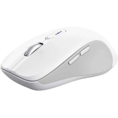 Trust Ferro - Draadloze Muis - Hyperscrollwiel - Multi-device - Stille Knoppen - Wit