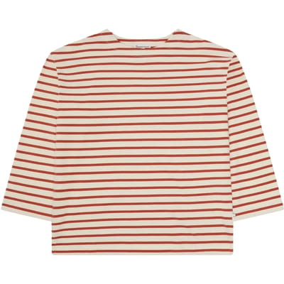 Dames-T-shirt met lange mouwen KnowledgeCotton Apparel
