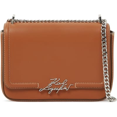 Karl Lagerfeld K/kontrast Shoulder Bag Sudan Brown Taglia: OS | Borse a mano Outlet | Donna | Marrone