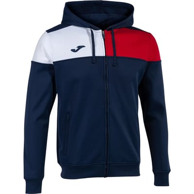 Joma Crew V Sweatshirt Met Rits Blauw 9-10 Years Jongen