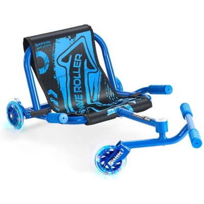 VEVOR Drifter Trike driewieler 60 kg, driewieler/scooter 960 x 440 x 285 mm, kindervoertuig/driewieler voor kinderen vanaf 4 jaar, geschikt voor alle harde ondergronden binnen en buiten, blauw