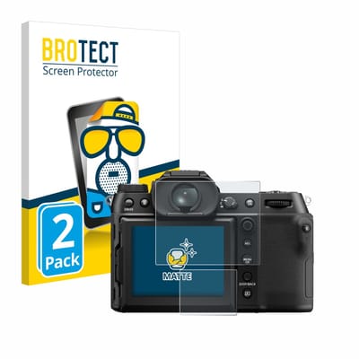 BROTECT - Screenprotector voor Fujifilm GFX50S II - Folie Beschermfolie matte 2 Stuks