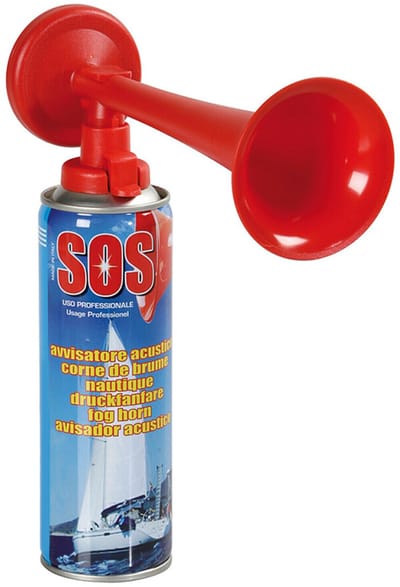 Gas Toeter / Lucht Hoorn 300 ML | Geschikt voor sportevenementen, noodsituaties, verkeerssignalen, festivals, bootreizen